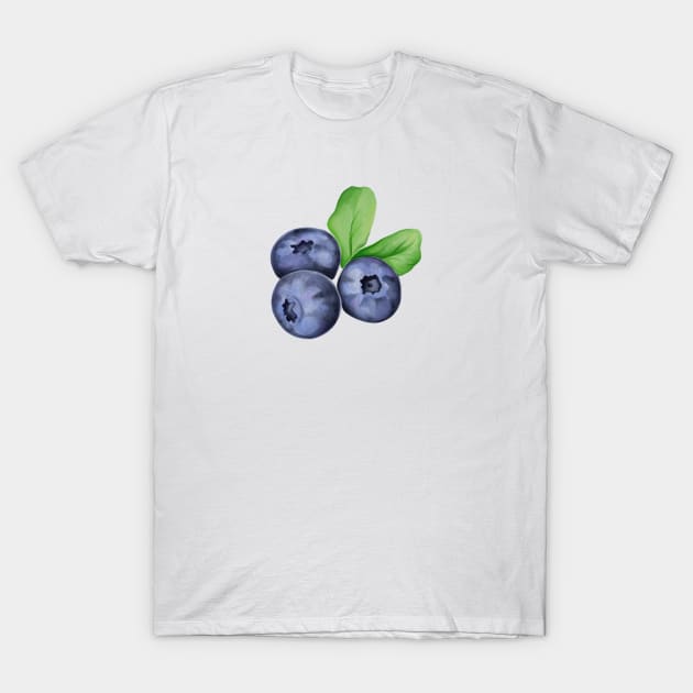 Blueberry T-Shirt by Torrika